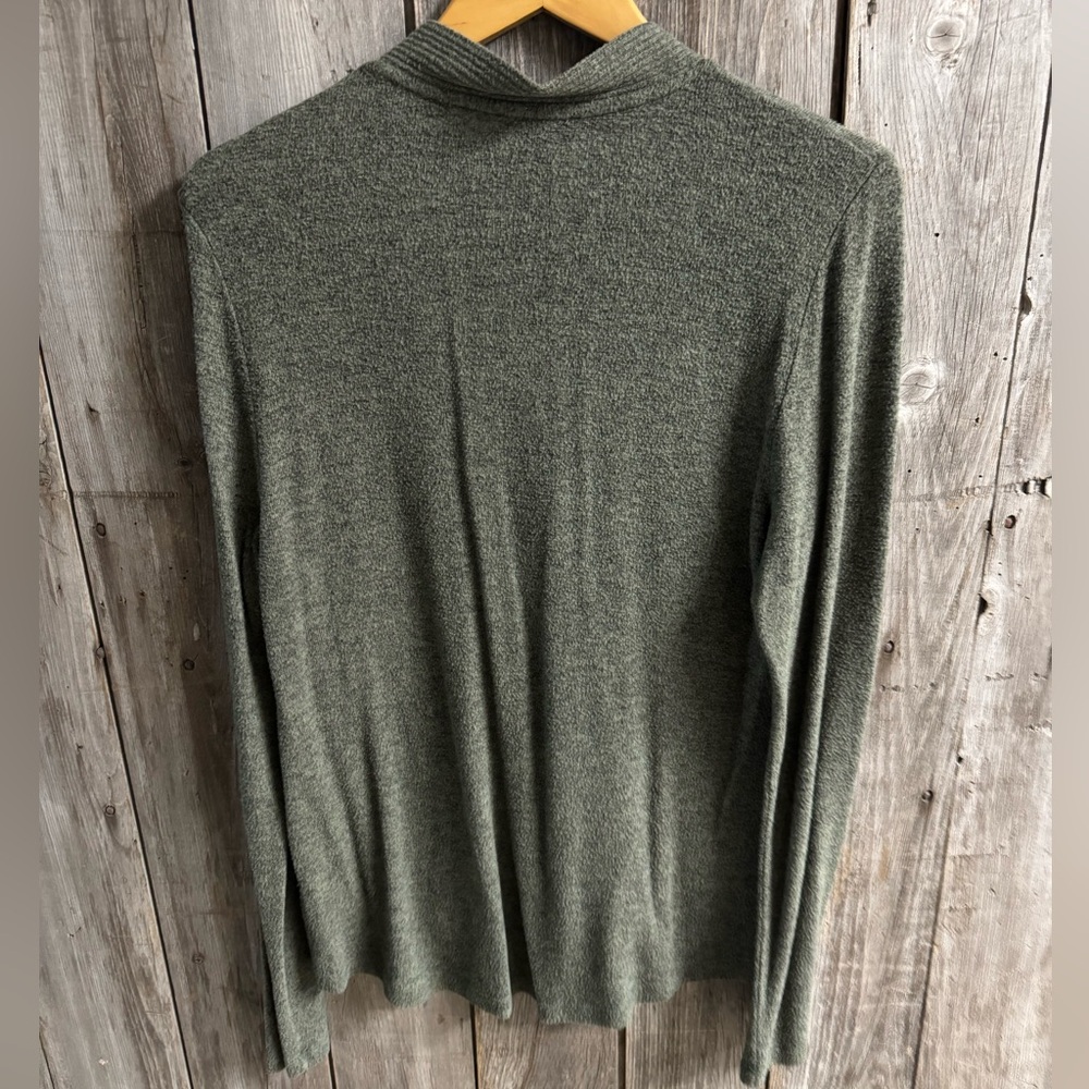 ANTHROPOLOGIE Saturday Sunday V-neck button up sweater - size large - Picture 6 of 10